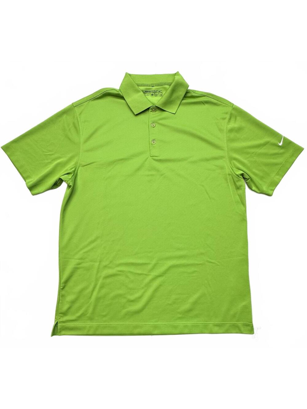 Nike Golf Dri-FIT Polo Shirt Men’s Medium Volt Green 358324-365 Performance